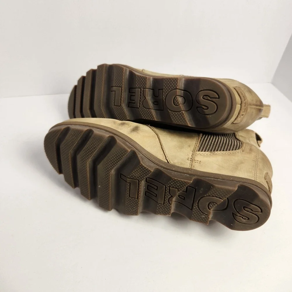 Sorel Joan Of Arctic Wedge II Boots Light Green Size 10.5 - Picture 10 of 10